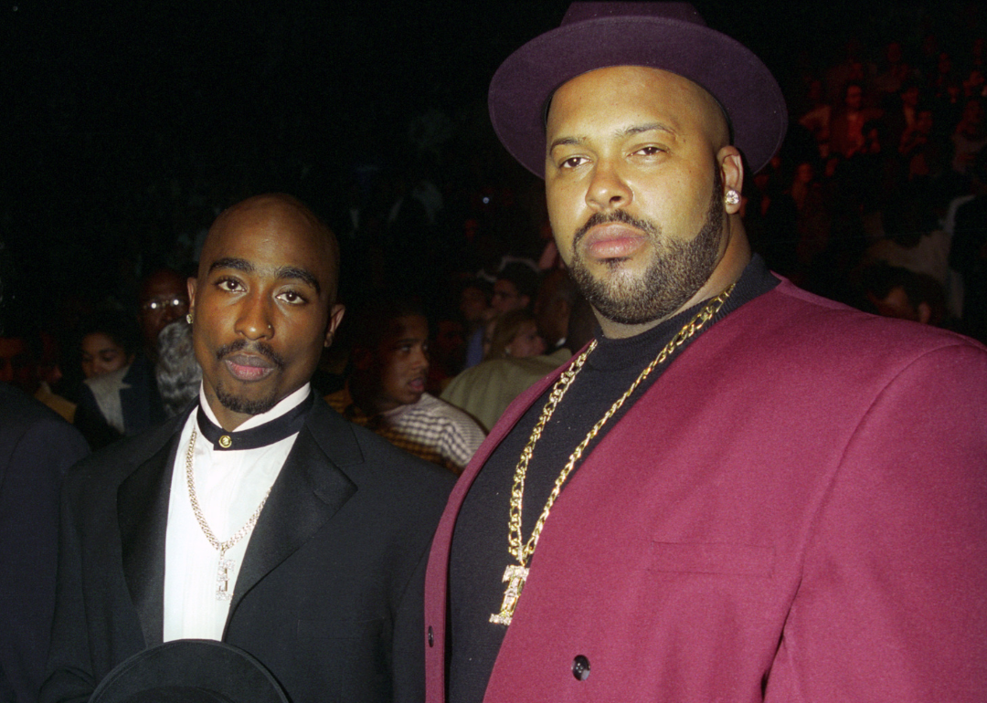 Tupac Shakur and Marion Suge Knight.