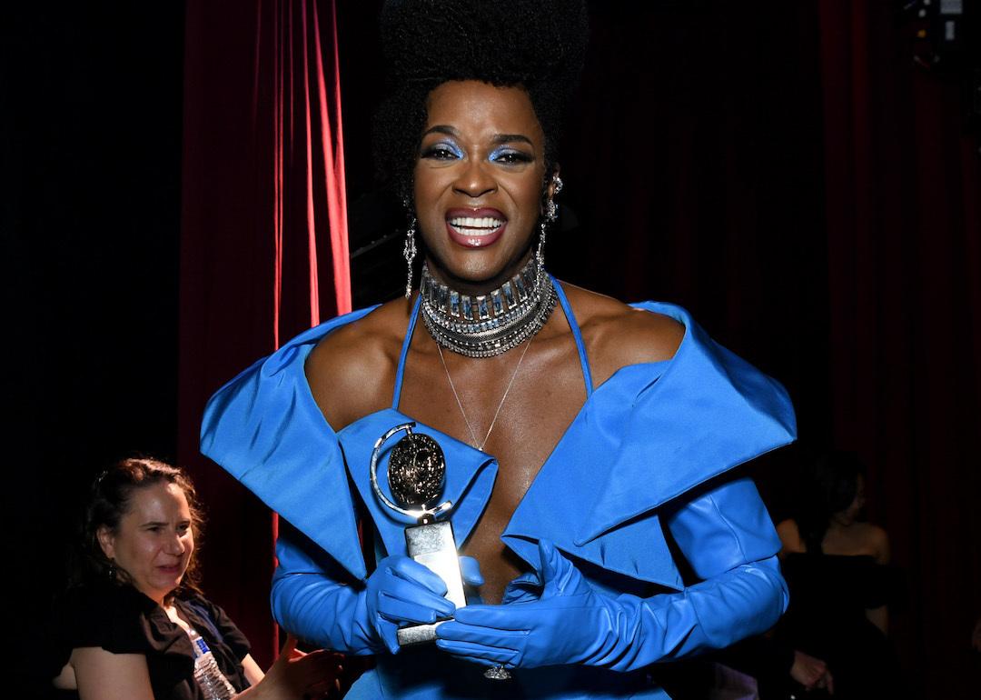 J. Harrison Ghee at the 76th Annual Tony Awards at United Palace Theater on June 11, 2023 in New York City.