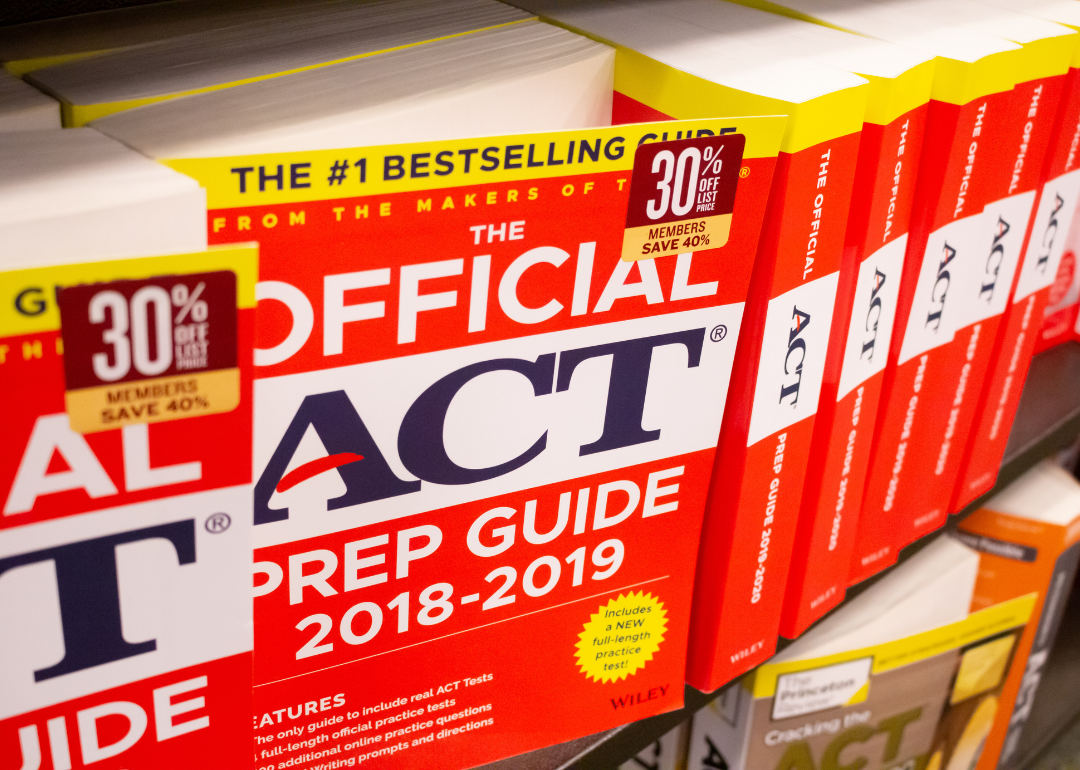 ACT prep books