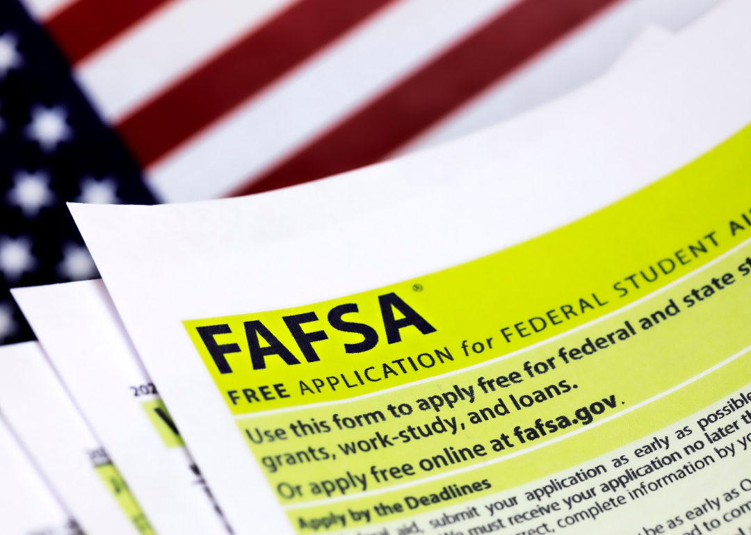 A FAFSA application