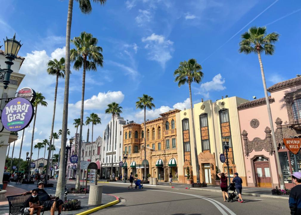 Universal Studios Park in Orlando. 