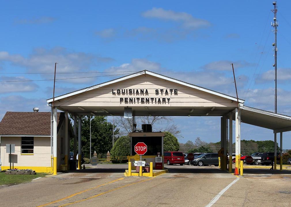 Louisiana State Penitentiary prison farm, also known as "Angola"