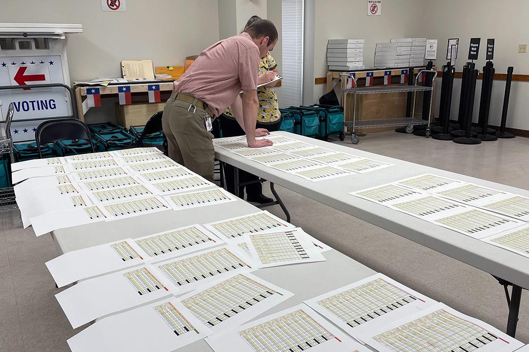 Texas county's GOP officials declared election hand-count a success, but kept finding errors