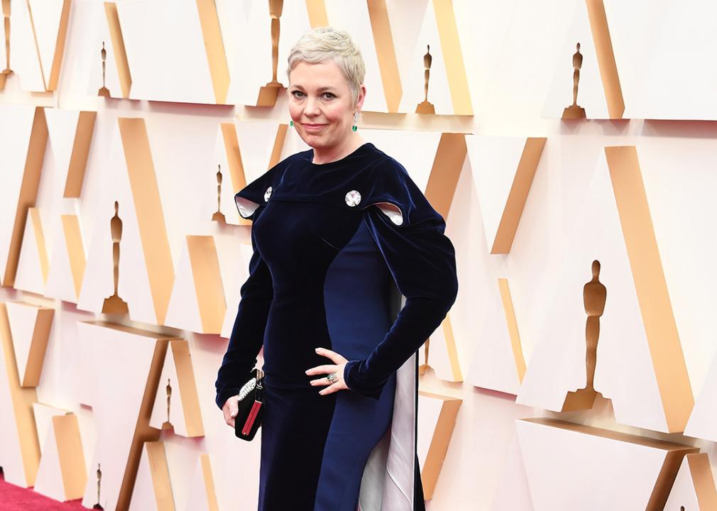 Olivia Colman during the 92nd Annual Academy Awards at Hollywood and Highland on February 09, 2020 in Hollywood, California.