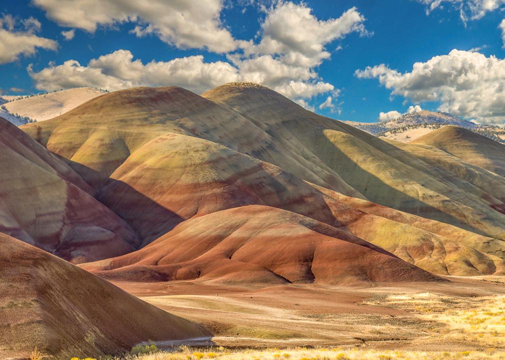 A view of the Painted Hills in Oregon.