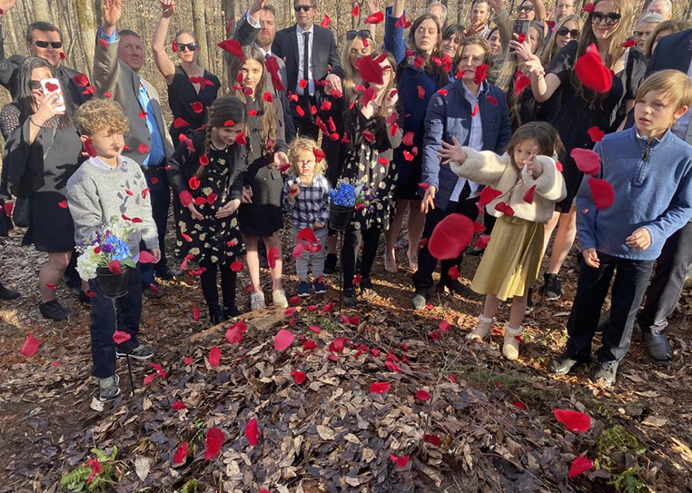 Rewilding death in the Appalachian mountains A conservation burial ceremony at Ramsay Creek Preserve.