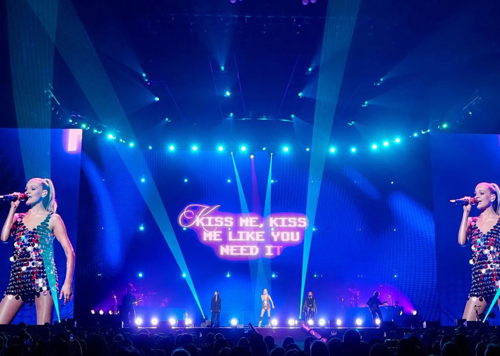 Kelsea Ballerini at the Delta Center in Salt Lake City during her first arena tour.