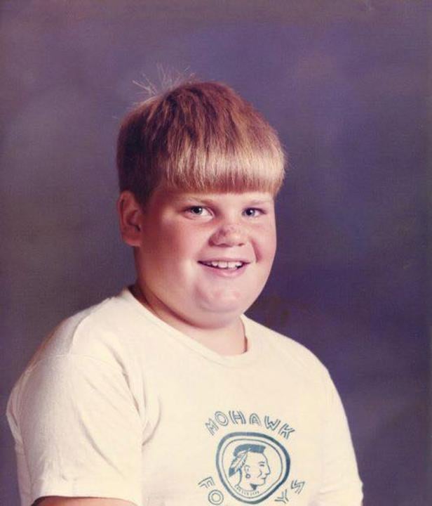 A 9-year-old Chris Farley in 1973 Chris Farley is a school photo