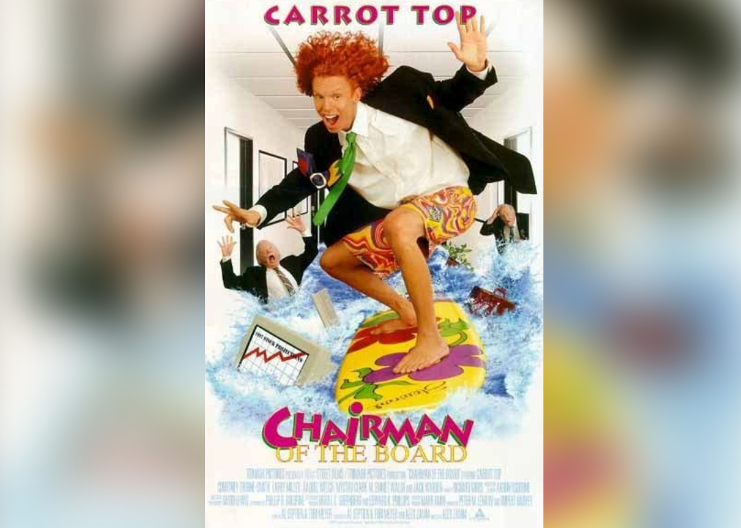 Scott 'Carrot Top' Thompson in ‘Chairman of the Board’.