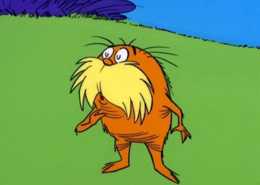An animated still from ‘The Lorax’.