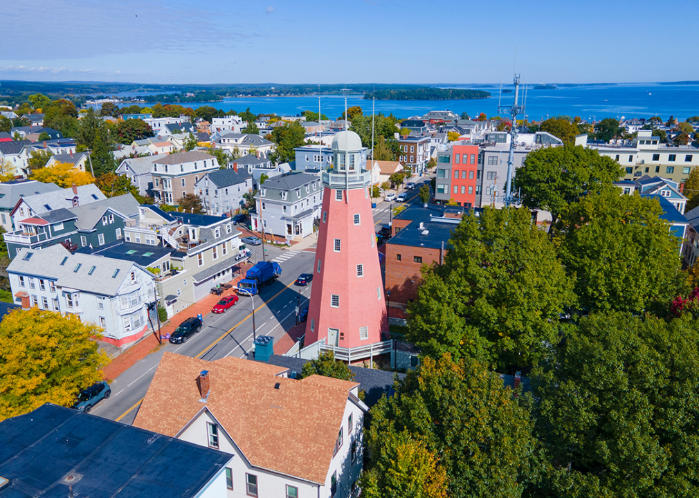 Portland Observatory on Munjoy Hill.