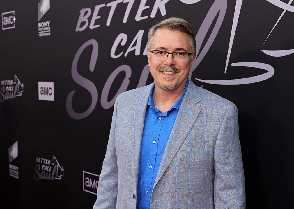 Vince Gilligan attends the premiere of the sixth season of Better Call Saul.
