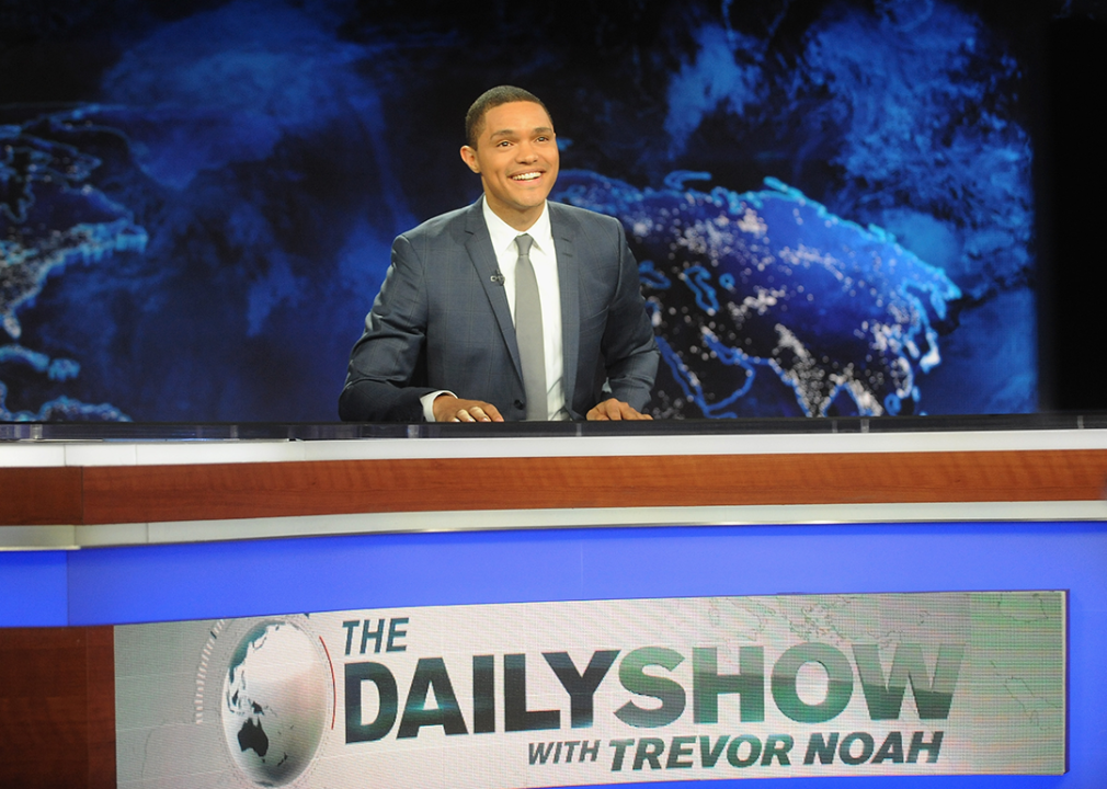 Trevor Noah hosts Comedy Central's ‘The Daily Show with Trevor Noah’ premiere.
