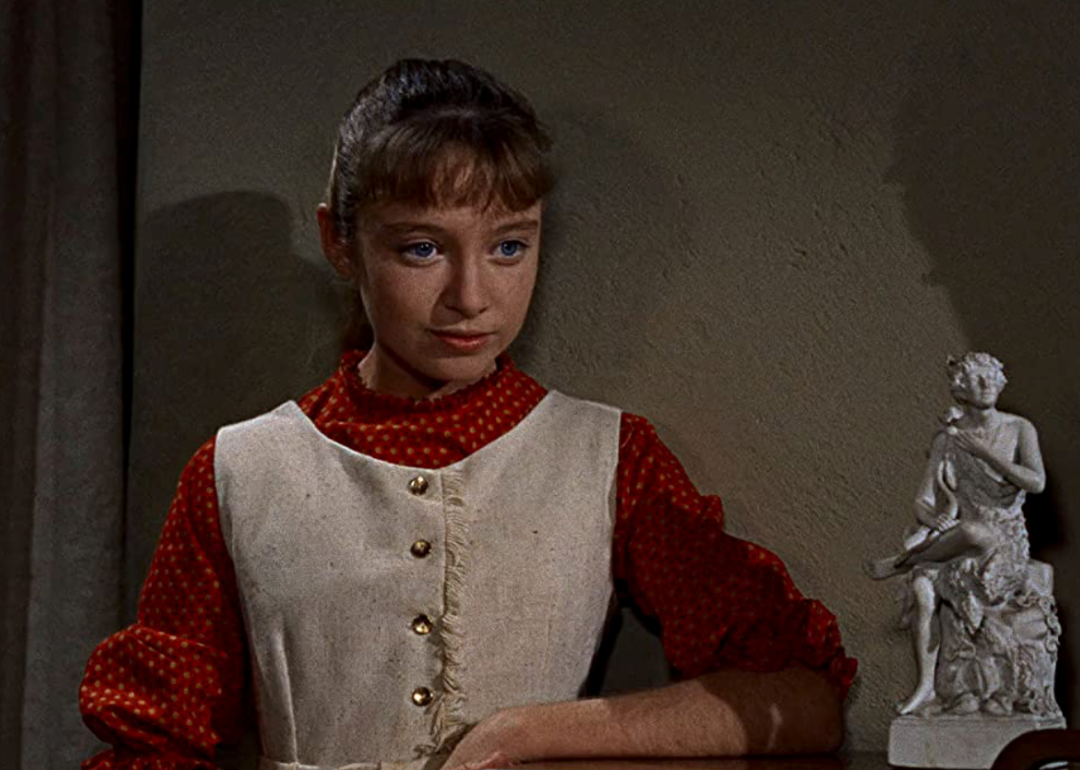 Veronica Cartwright in a scene from ‘The Birds’.