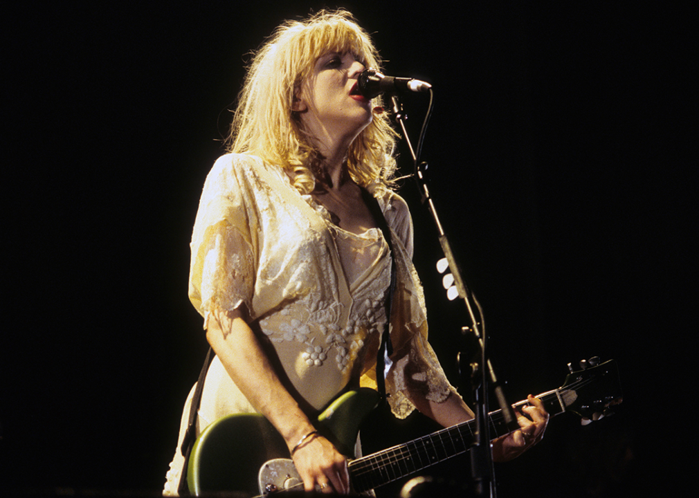 Courtney Love performs at the Roy Wilkins Auditorium.