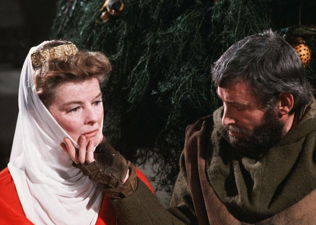 Katharine Hepburn and Peter O’Toole in ‘The Lion in Winter’