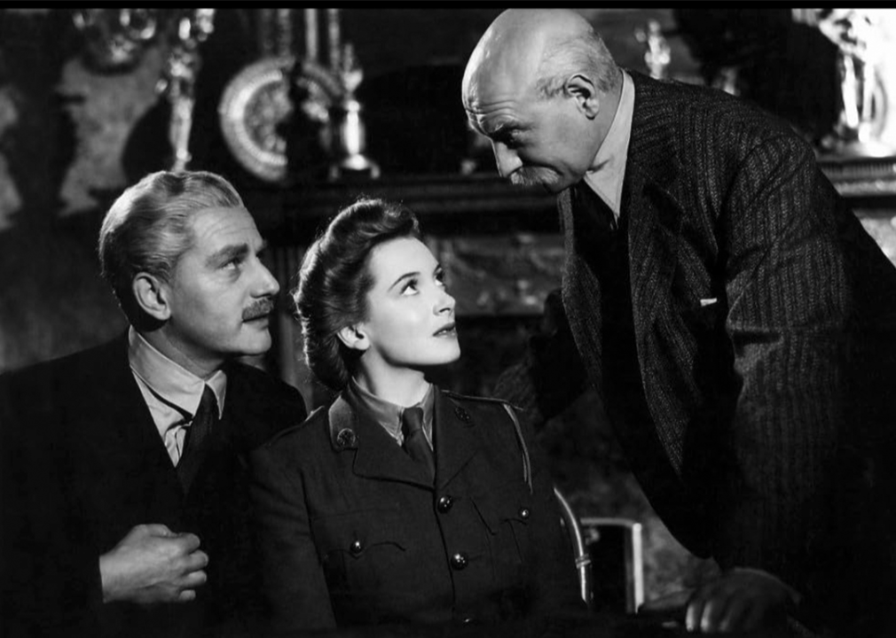 Deborah Kerr, Roger Livesey, and Anton Walbrook in ‘The Life and Death of Colonel Blimp’.