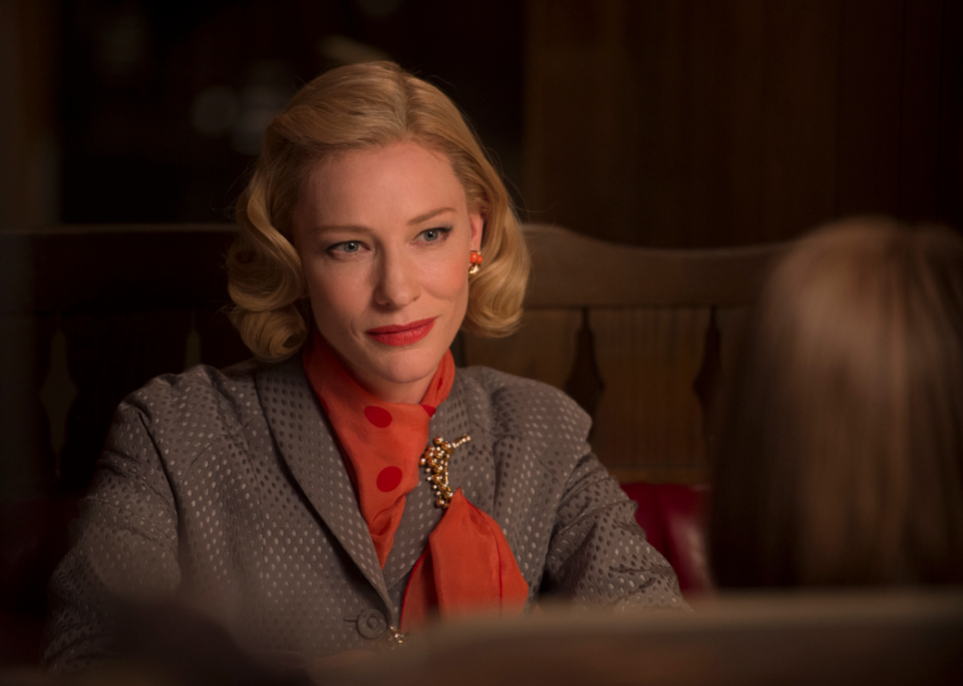 Actor Cate Blanchett in a scene from ‘Carol.