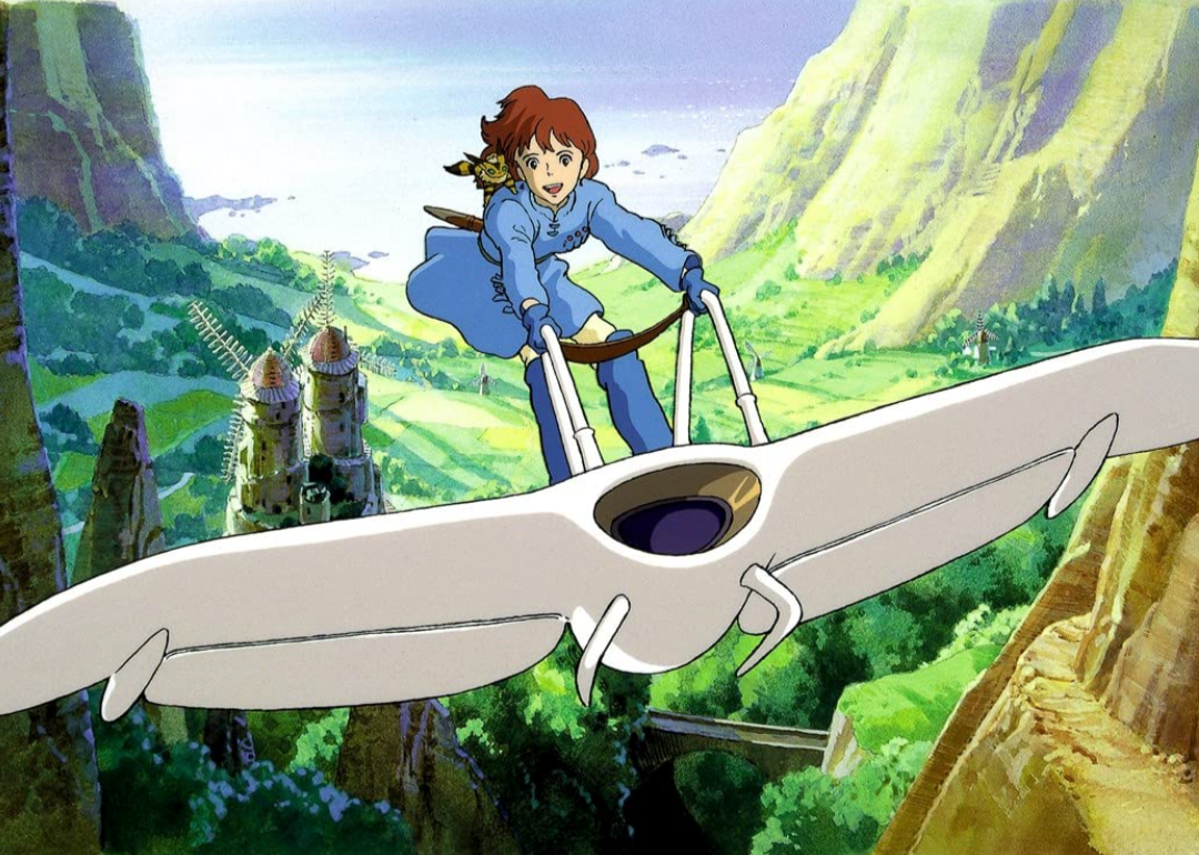 Alison Lohman and Sumi Shimamoto in ‘Nausicaä of the Valley of the Wind’.