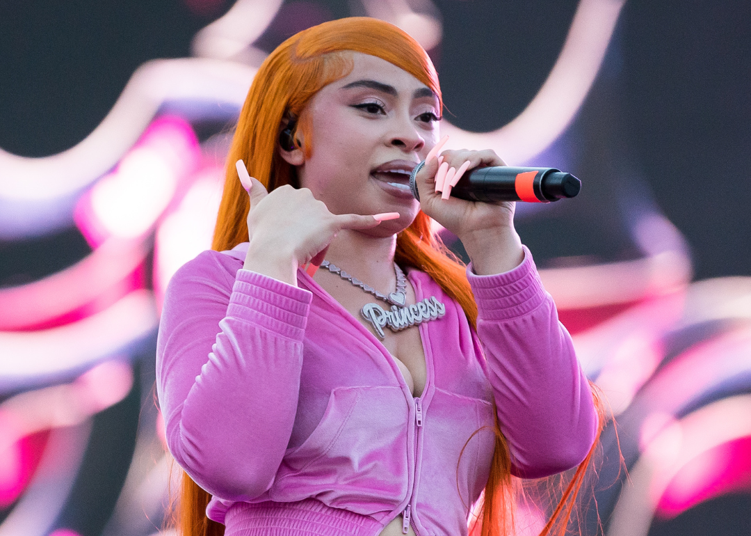 Ice Spice performs onstage.
