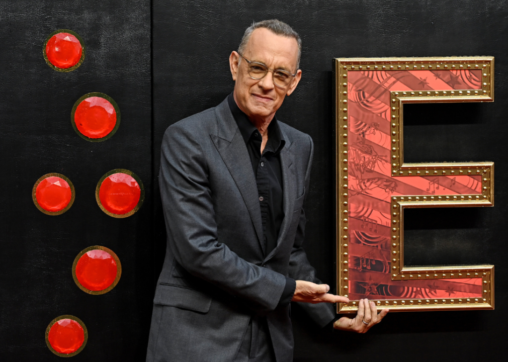 Tom Hanks attends the ‘Elvis’ premiere.