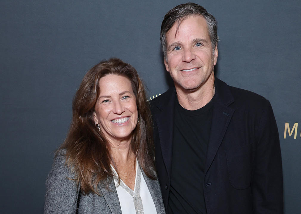 Tamara Hughes Gustavson and Eric Gustavson attend event.