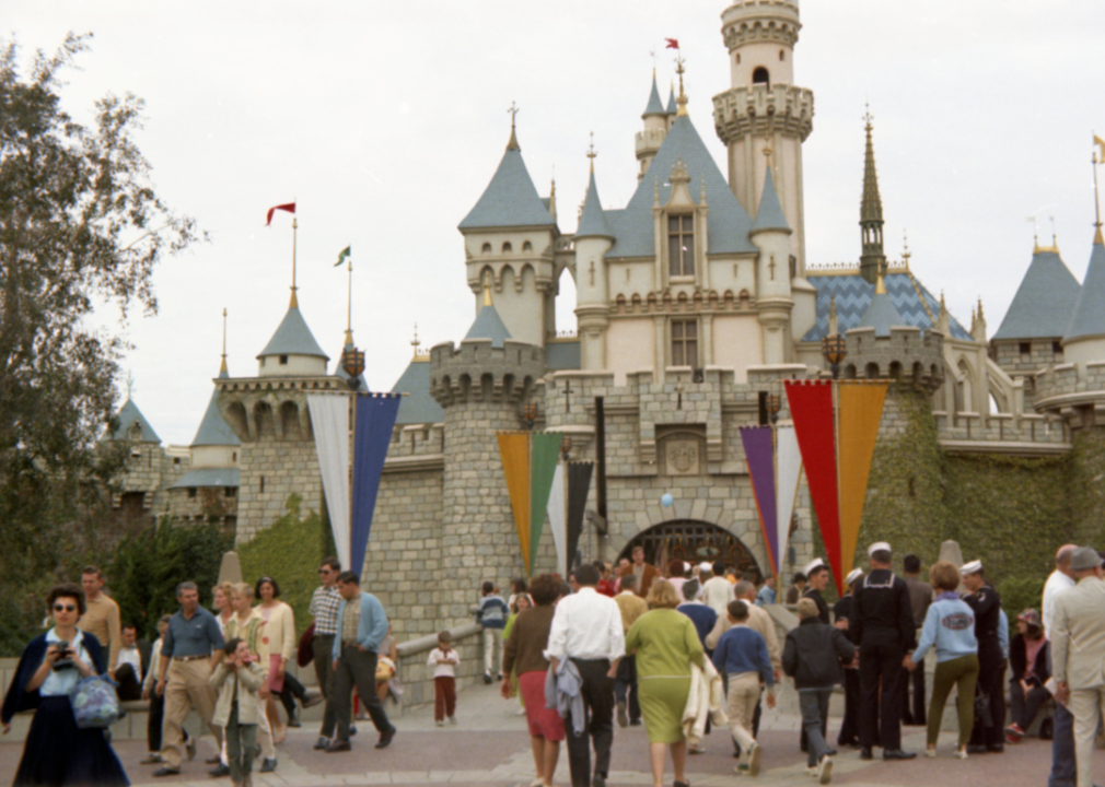 Sleeping Beauty’s Castle at Disneyland in Anaheim.