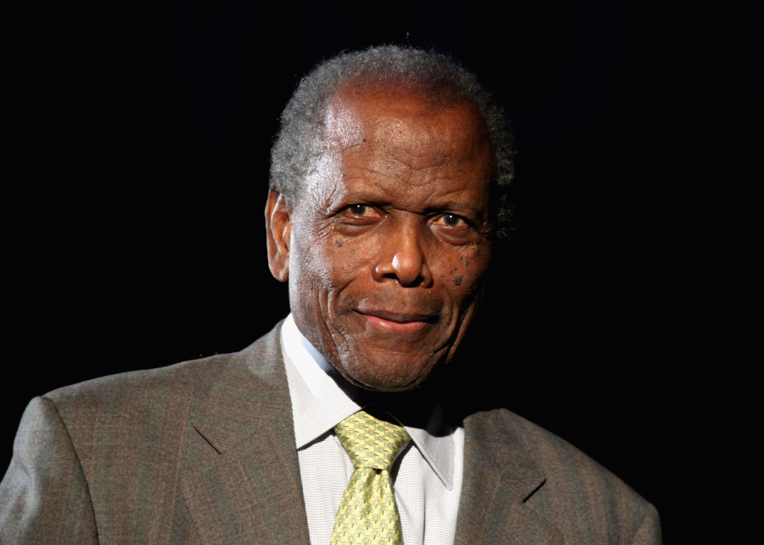 Sidney Poitier at event in 2013.