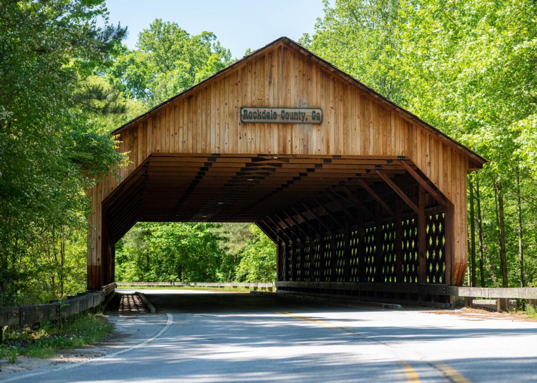 Covered bridge in Conyers.