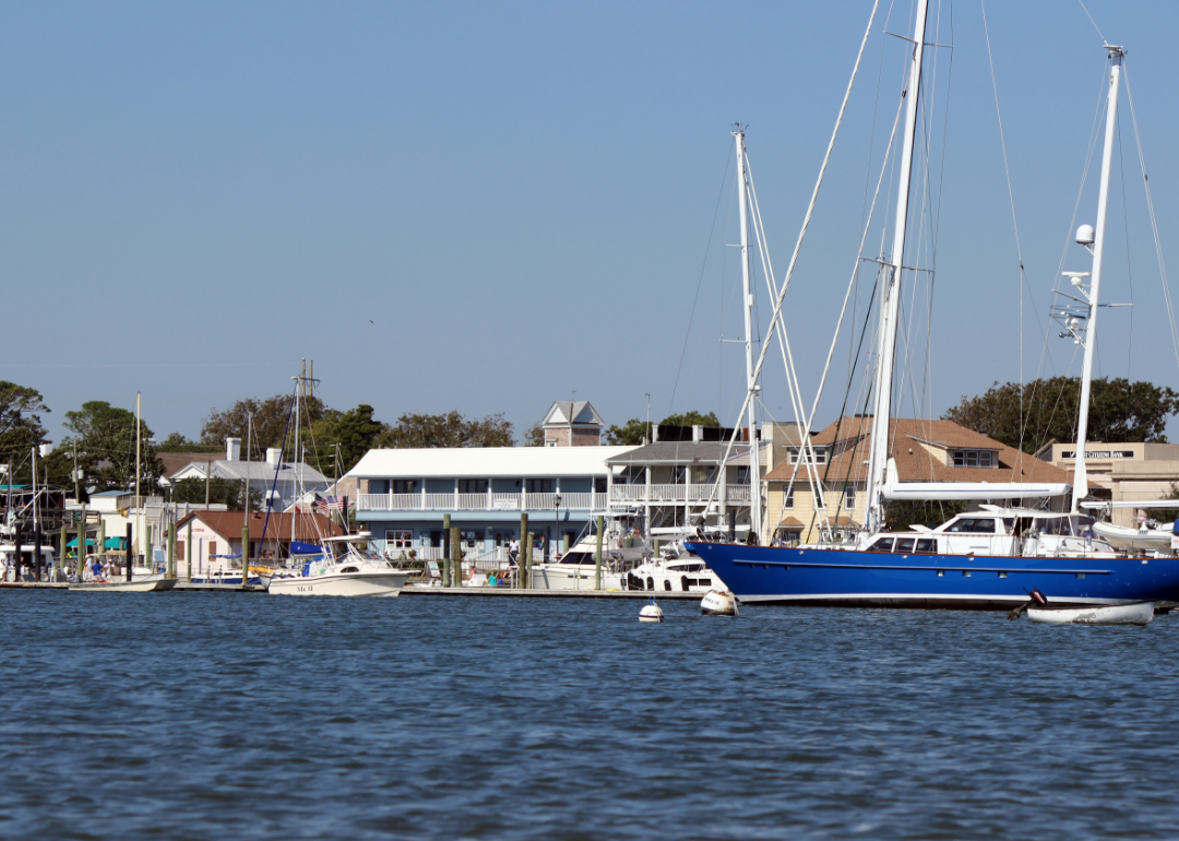 Harbour in Beaufort.