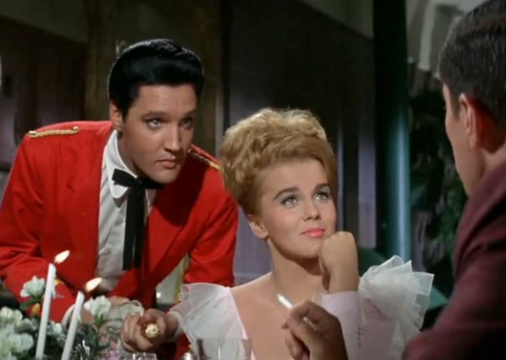 Elvis Presley, Ann-Margret and Cesare Danova in ‘Viva Las Vegas’