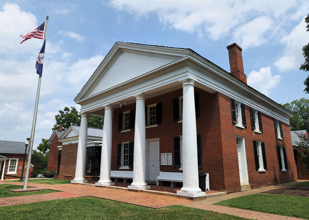 Historic courthouse in Goochland County.