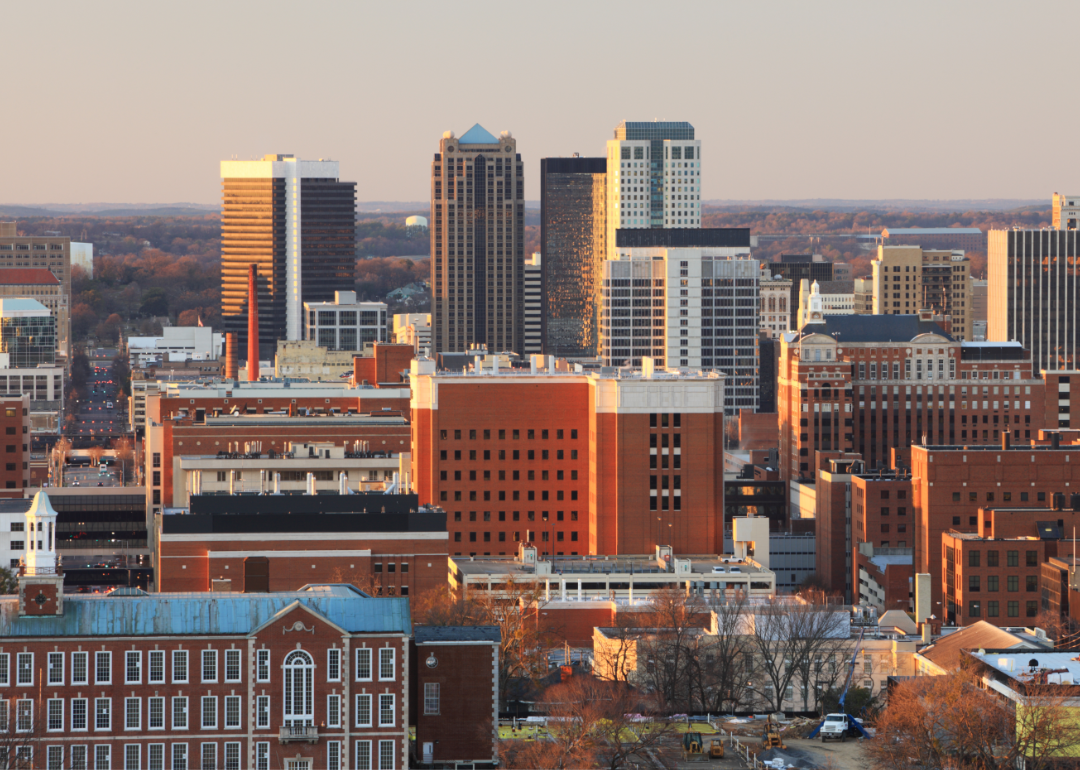 Birmingham cityscape.