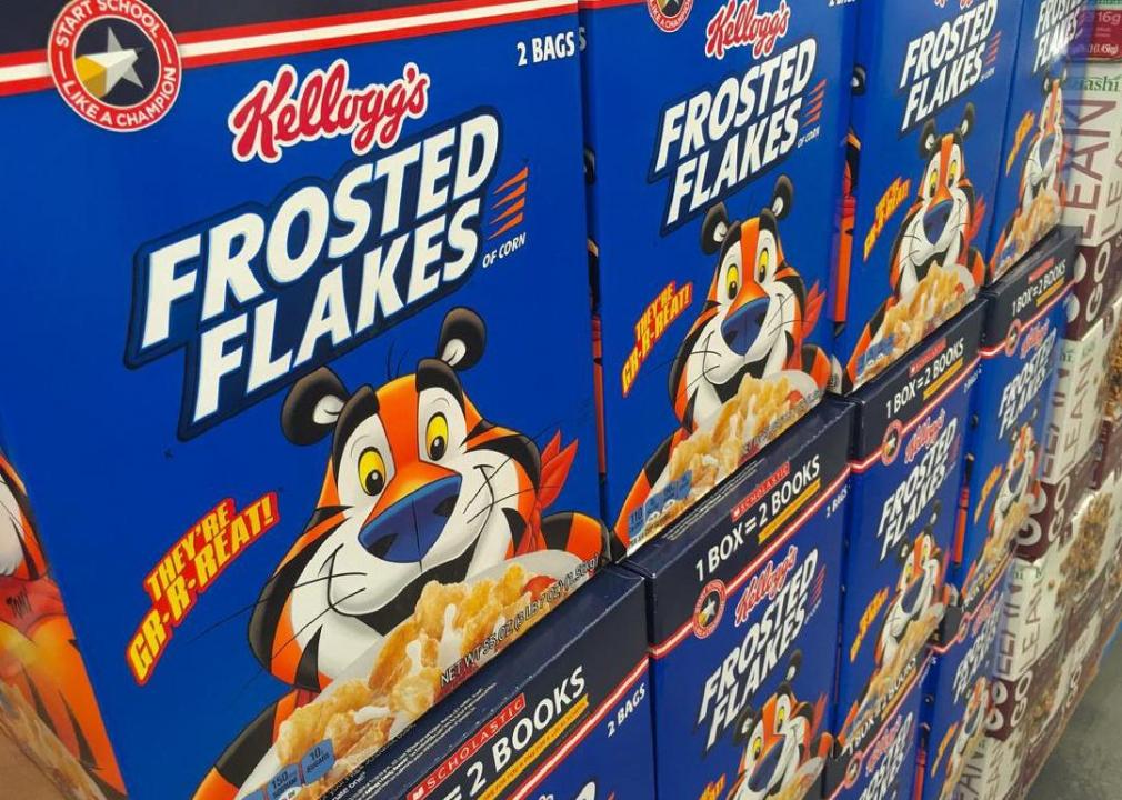 frosted flakes that contain BHT