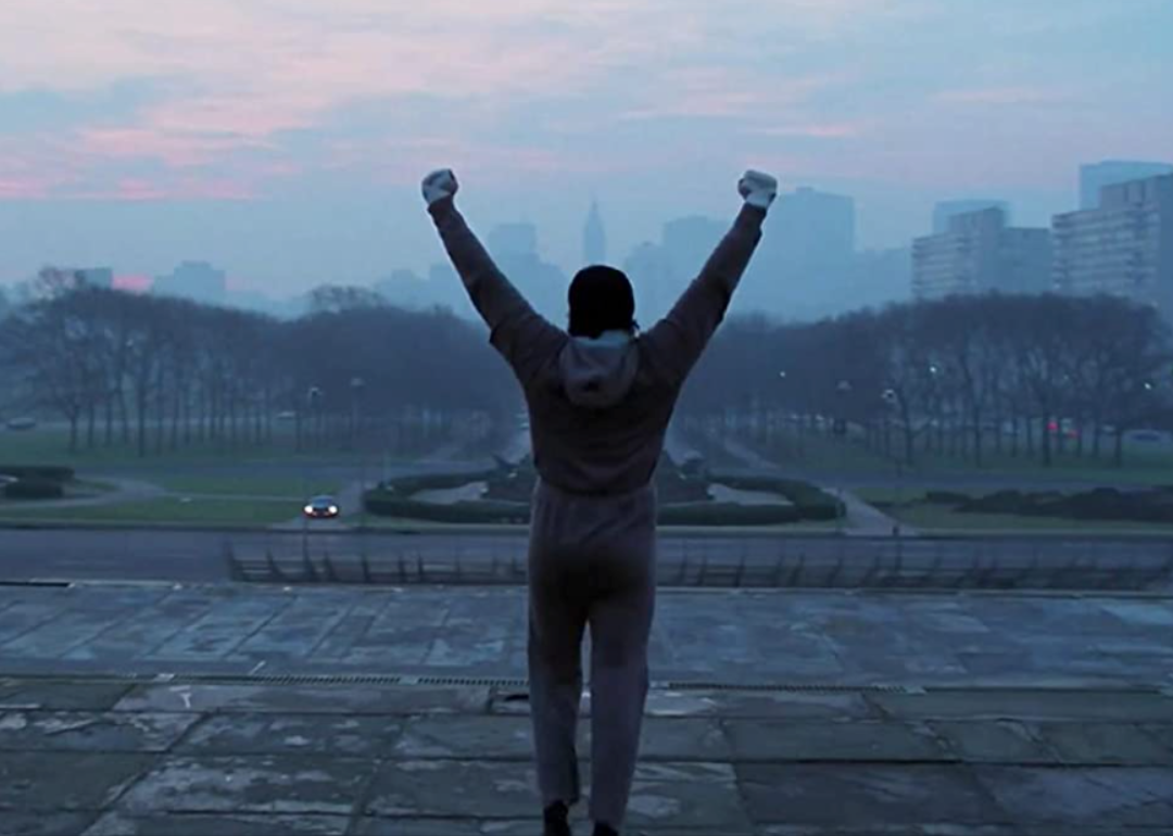 Sylvester Stallone in ‘Rocky’.
