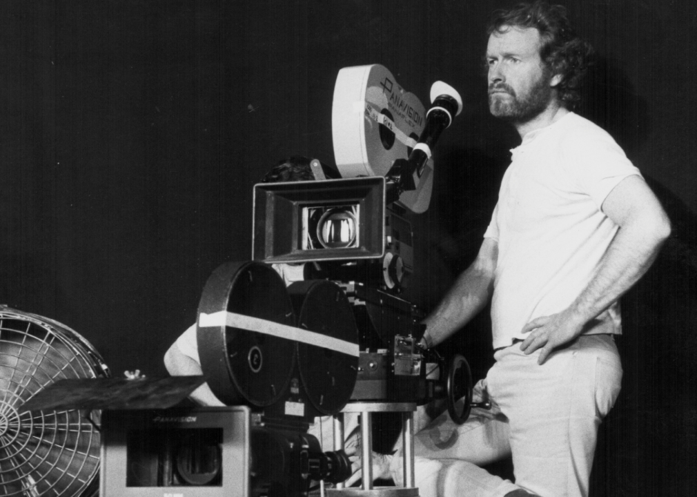 Ridley Scott on the set of ‘Alien