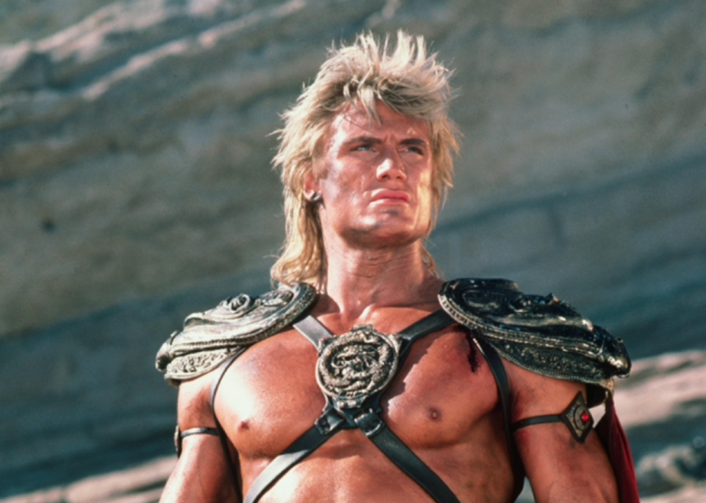 #22. Masters of the Universe (1987) Dolph Lundgren in ‘Masters of the Universe’.