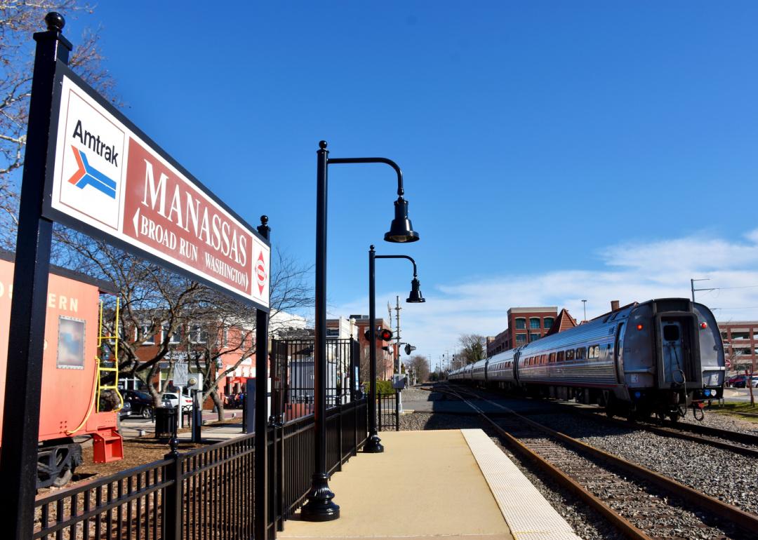 Train station in Manassas.