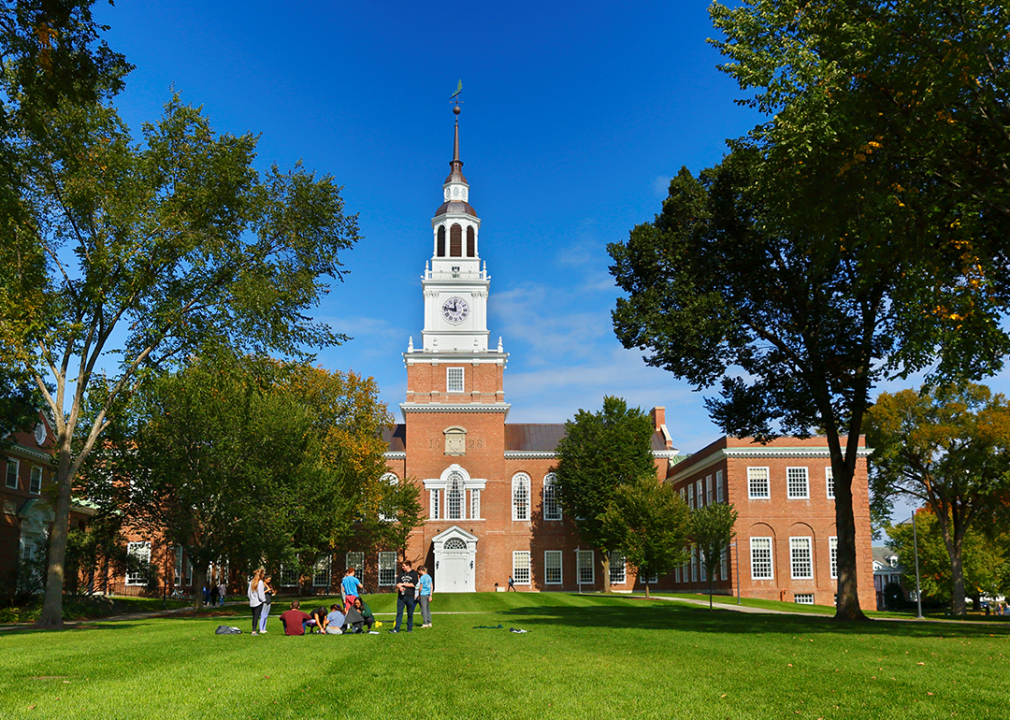 Baker-Berry Library on the campus of Dartmouth College.