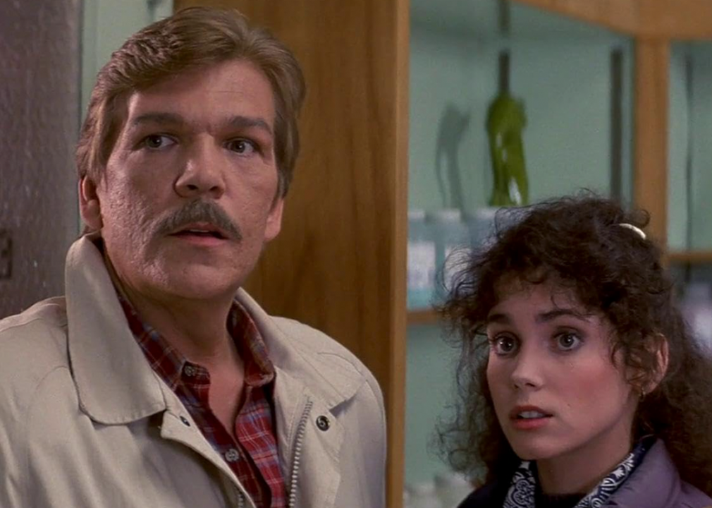 #17. Halloween III: Season of the Witch (1982) Tom Atkins and Stacey Nelkin in ‘Halloween III: Season of the Witch’.