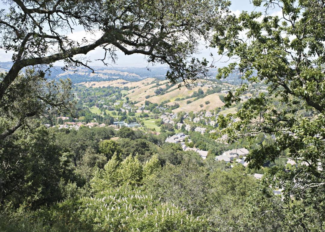 Rossmoor viewed from trail above