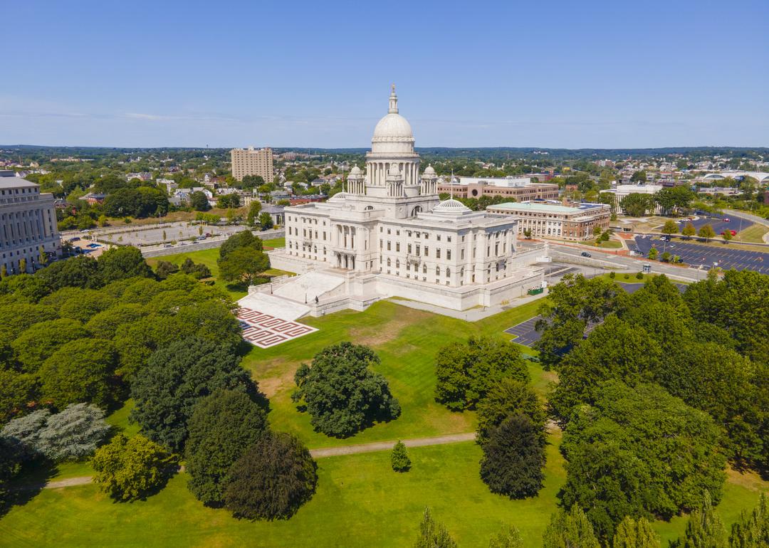 Rhode Island State Capitol building.