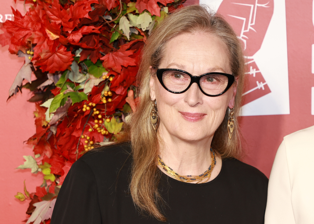 Meryl Streep attends event.
