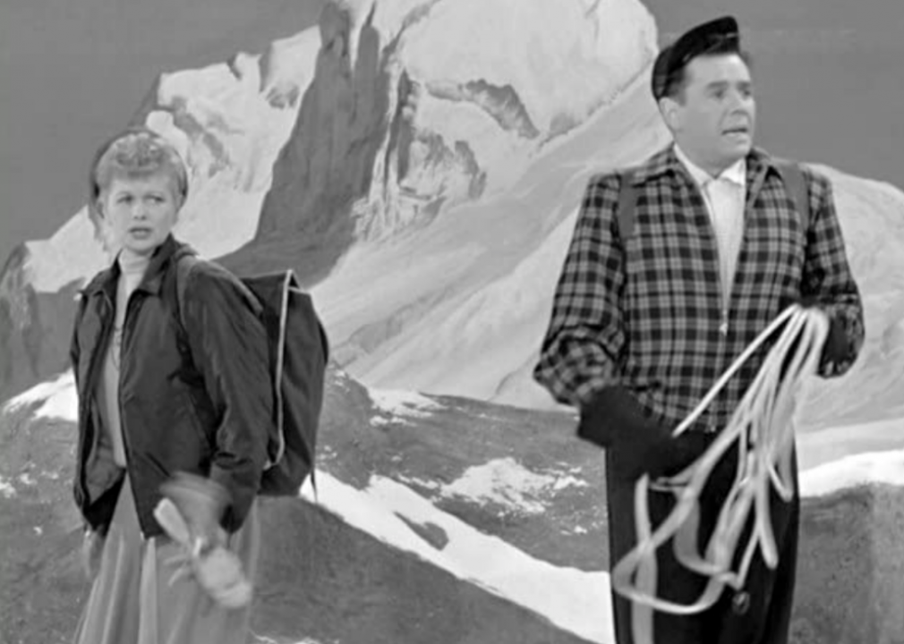 #61. Lucy in the Swiss Alps (tie)