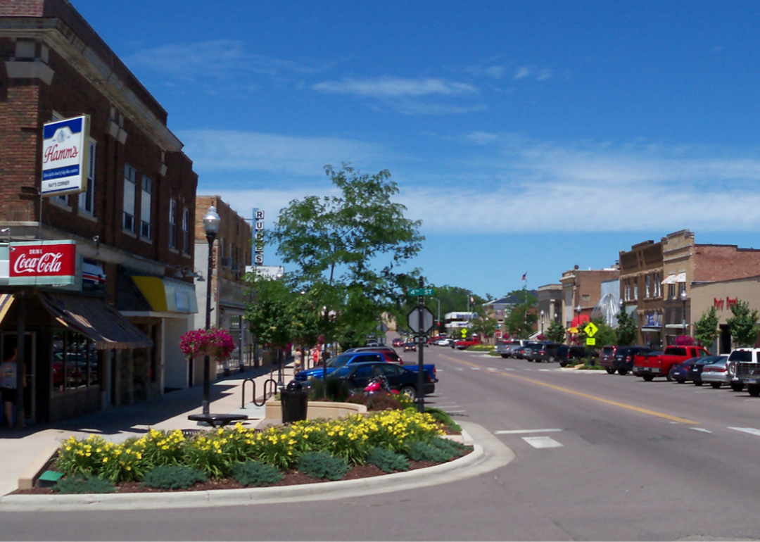 Main Street in Brookings, South Dakota