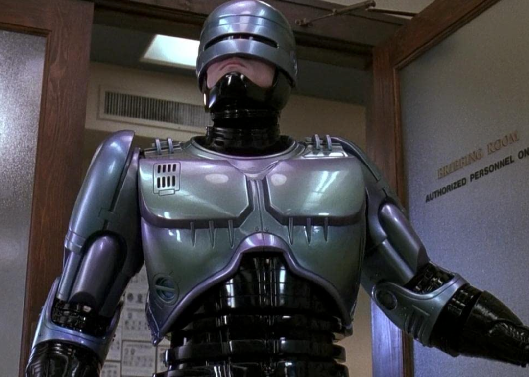 Robert John Burke in a scene from ‘RoboCop 3’.