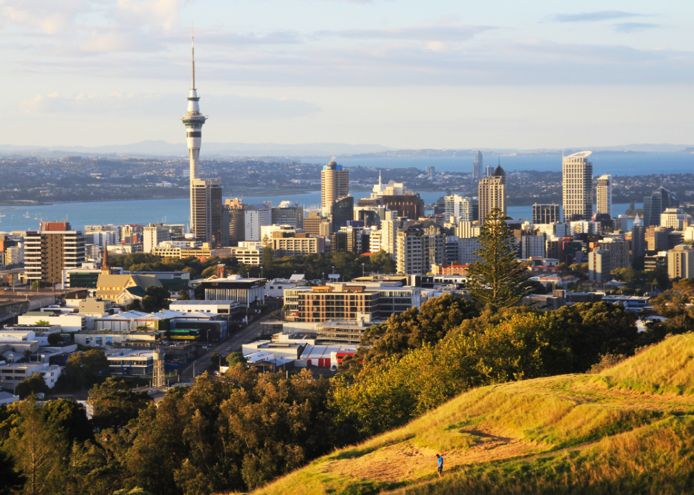 Auckland View from Mt Eden