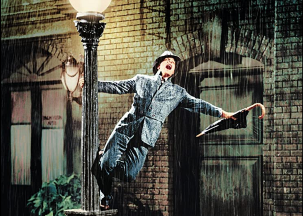 Gene Kelly in ‘Singin’ in the Rain’.