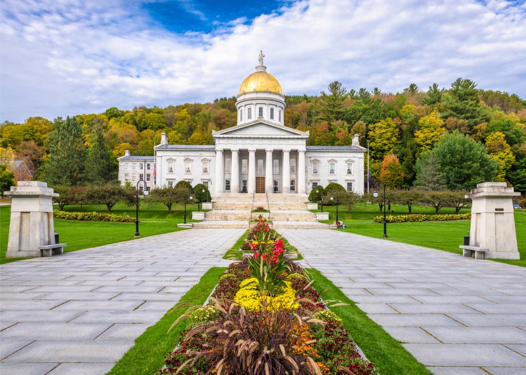 Vermont State Capitol building.