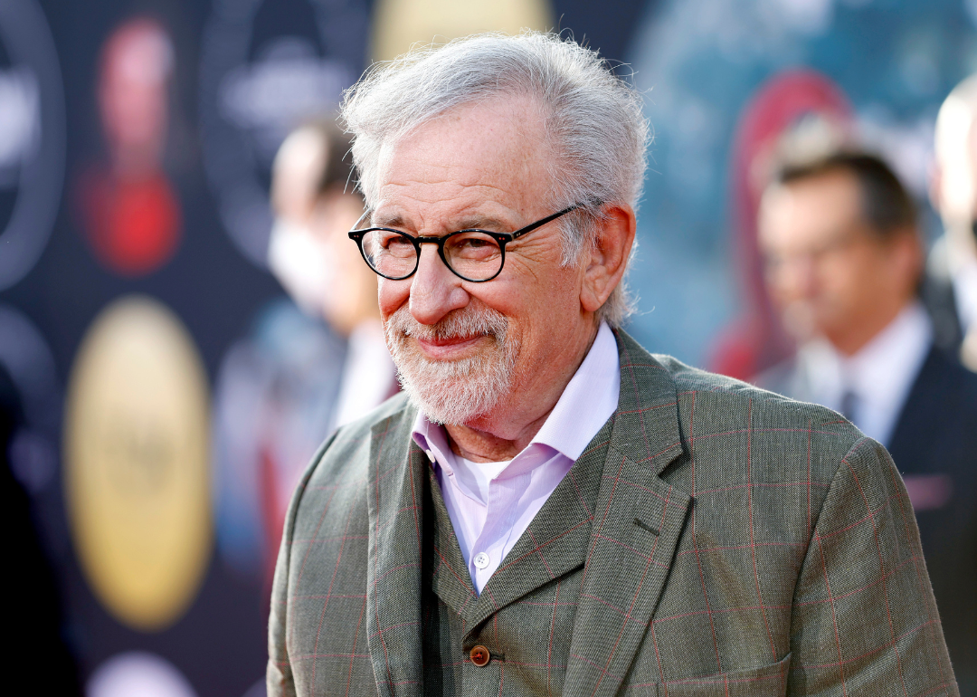 Steven Spielberg attends screening.